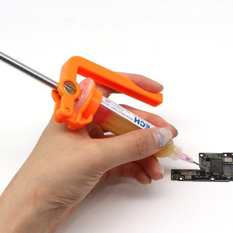 PCB Phone BGA Repair UV Welding Tool Universal Applicator Professional 10CC Syringe Dispensing Gun for Soldering Paste Tin Flux