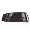 8W0807681F  8W0807682F Black Chrome Front Fog Light Grill Bumper Grille for S4 A4 B9 S-LINE 2016 2017 2018  8W0-807-681-F  8W0-807-682-F