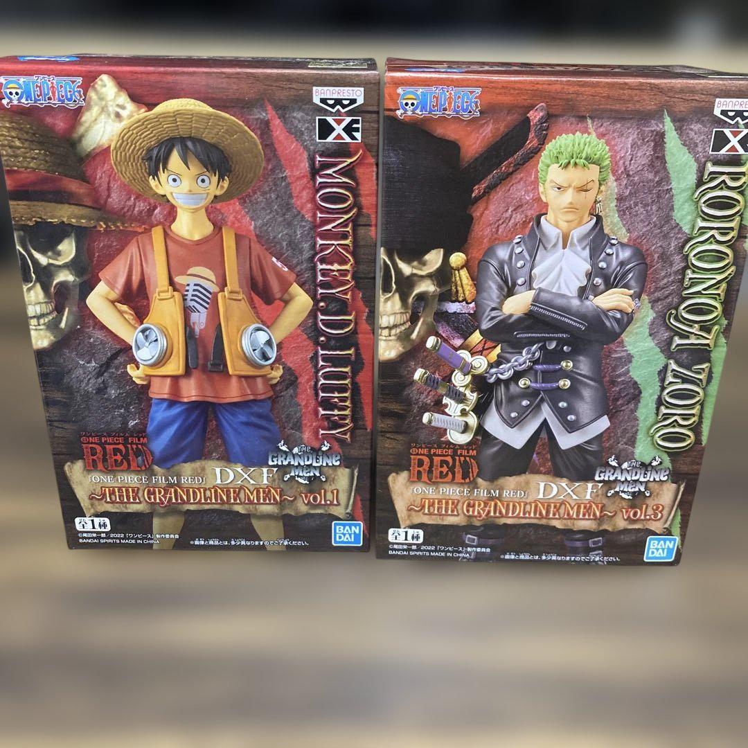 

[USED] ONE PIECE DXF Luffy and Zoro Figure Set