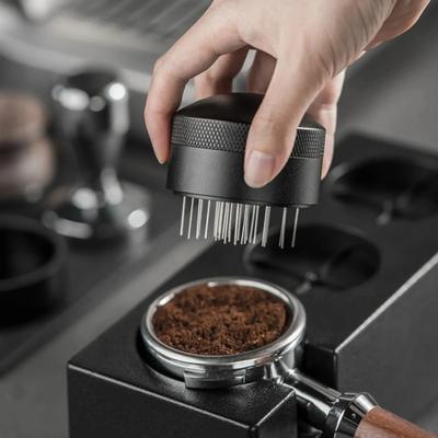 EXSX Espresso Stirrer WDT Tool, Espresso Distribution Tool for 51mm 54mm 53mm 58mm Portafilter, Coffee Powder Stirring Tool