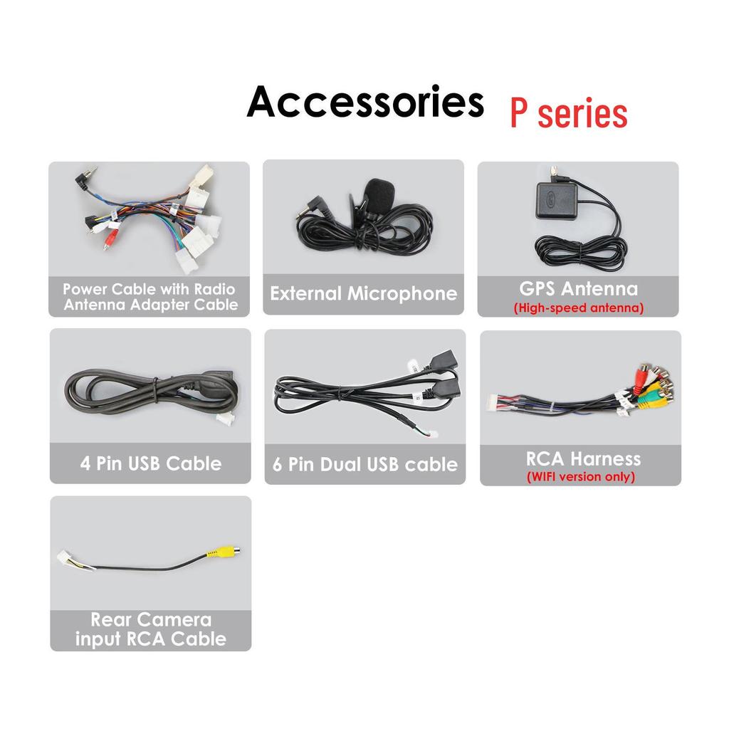 Android Large Screen Car Navigation & Reversing System for 04-09 Corolla Verso AR10