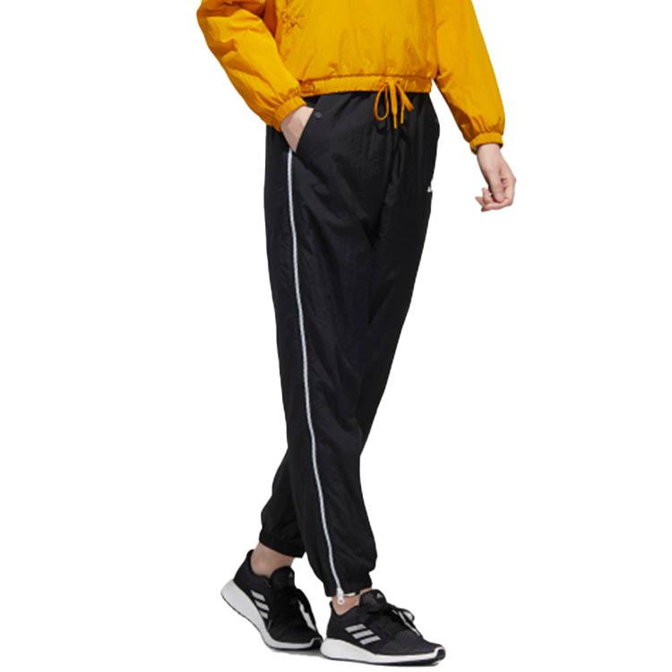 adidas Urban Cargo Pants With Nylon Drawstring Women Bottoms Black GM1446