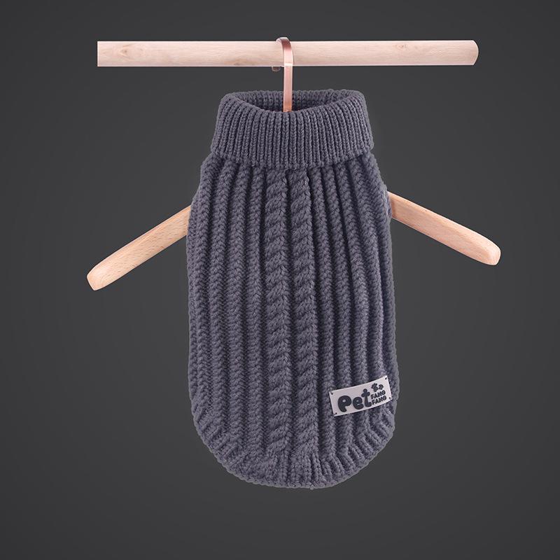 Winter Warm Pet Clothes for Small Dogs Cats Soft Acrylic Dog Cat Sweater Puppy York Shih Tzu Pullovers Mascotas Clothing Outfit
