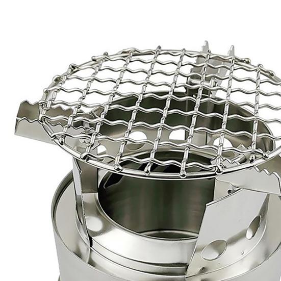 Mini-A Special High Temperature Resistant Anti Deformation 309L-m Stainless Steel Wood Stove Tent Stove Folding Portable Wood