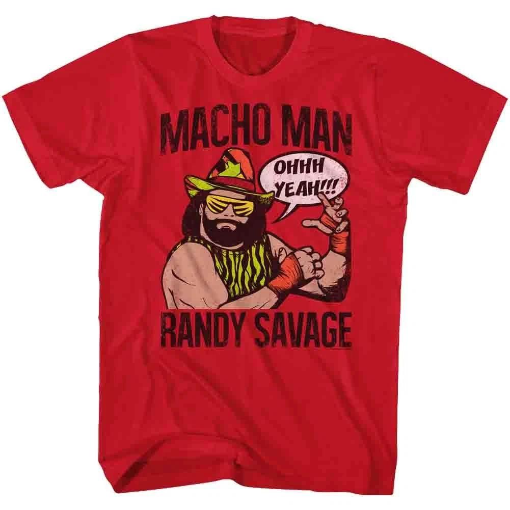 Macho Man Oooh Yeah Red Wrestling  Children s T-shirt 110