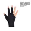 1Pc 3-Finger Billiards Glove Anti-slip Sweat-absorbing Breathable Men Women Right Hand Snooker Cue Sport Glove Billiards Accessories