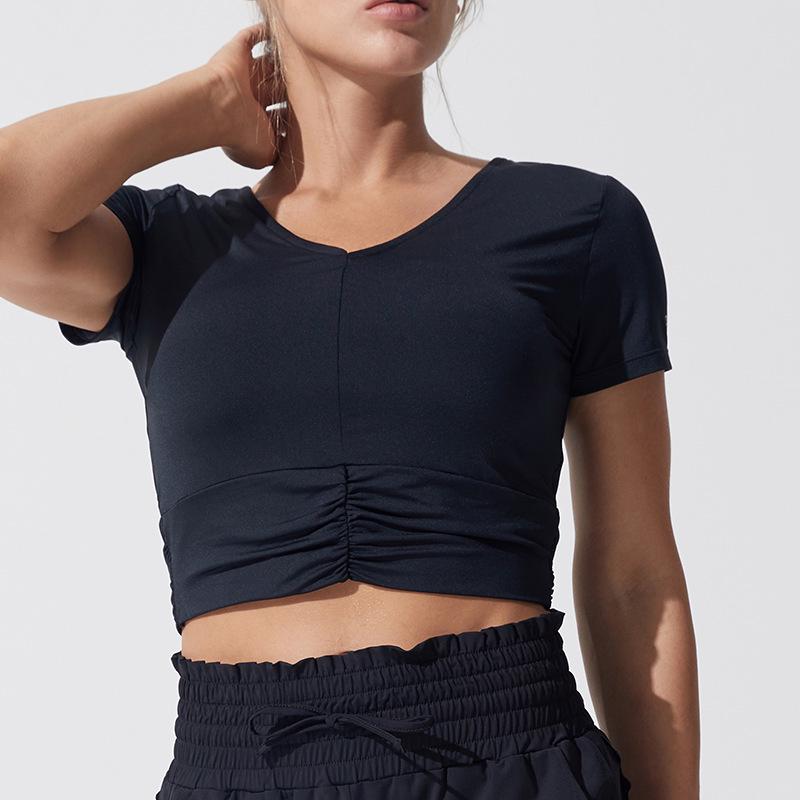 

Женский эластичный жилет Kicks для дискового спорта с быстрой сушкой - для бега, йоги, двусторонний топ Small чёрный