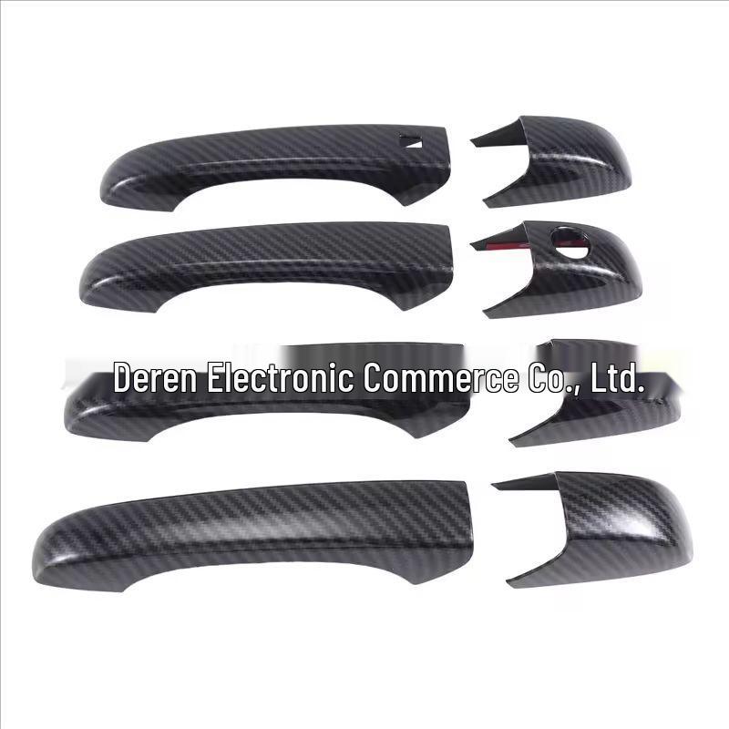 Carbon Fiber Texture Door Handle Protector for 2011-2019 Jeep Grand Cherokee
