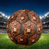 Bradford City AFC Print Maat 5 Voetbal, PU Slijtvast Voetbal voor Wedstrijdtraining en Dagelijkse Oefening, Verjaardagscadeau voor Voetbalfans