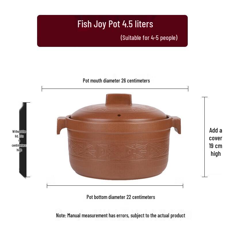 Pingding Traditional Earthenware Soup Pot