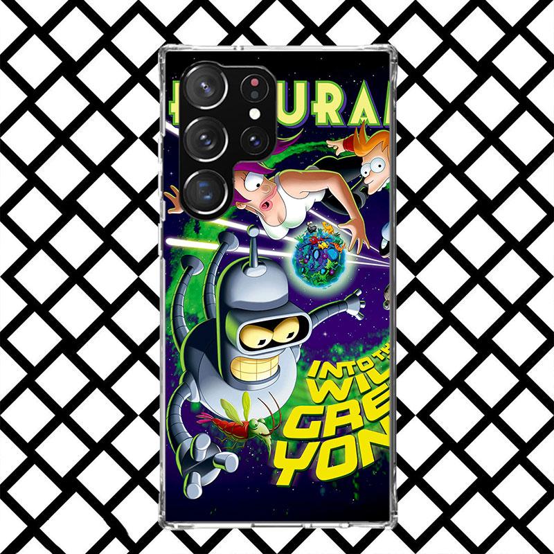 Cartoon F-Futuramas Phone Case for Samsung Galaxy S26 S25 Edge S24 S23 Ultra S22 Plus S21 FE S20 + Soft Cover Print Fundas Galax