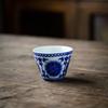 Blue and White Porcelain Teacup Ceramic Teacup Kung Fu Small Teacup Single Cup Master Cup Tea Set Tea Table Golden Bowl Teacups