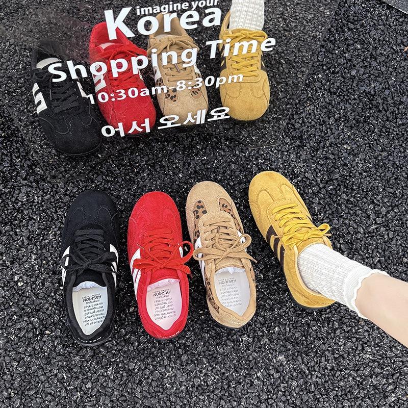 Autumn New Versatile Shoes Ugly Cute Board Shoes Women's Big Head Niche Versatile Student Shoes