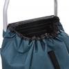 Atmosphera Alu 2-wheel Folding Market Trolley - Duck Blue