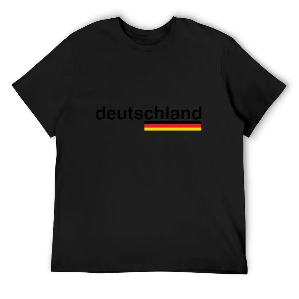 Deutschland T-Shirt Lustiges t-shirt Jungen Weißes Baumwolle Grafik-T-Shirts Große Größen T-Shirts für Männer