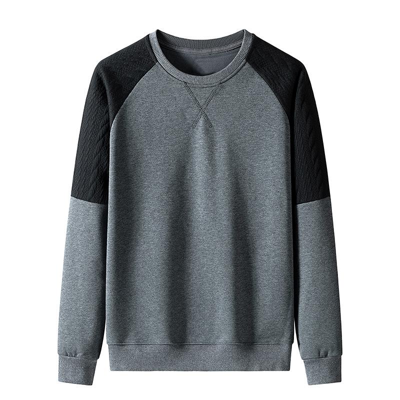 Autumn Suit Men's Casual Sports Fashion Trend Spring and Autumn Middle-aged and Young Sweatshirts Versatile Color Matching