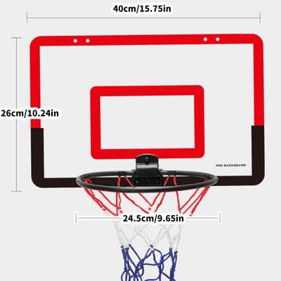 Home Exercise Basketball Hoop Wall Frame Stand Lifting Basket Hanging Backboard Portable Funny Small Basketball Hoop