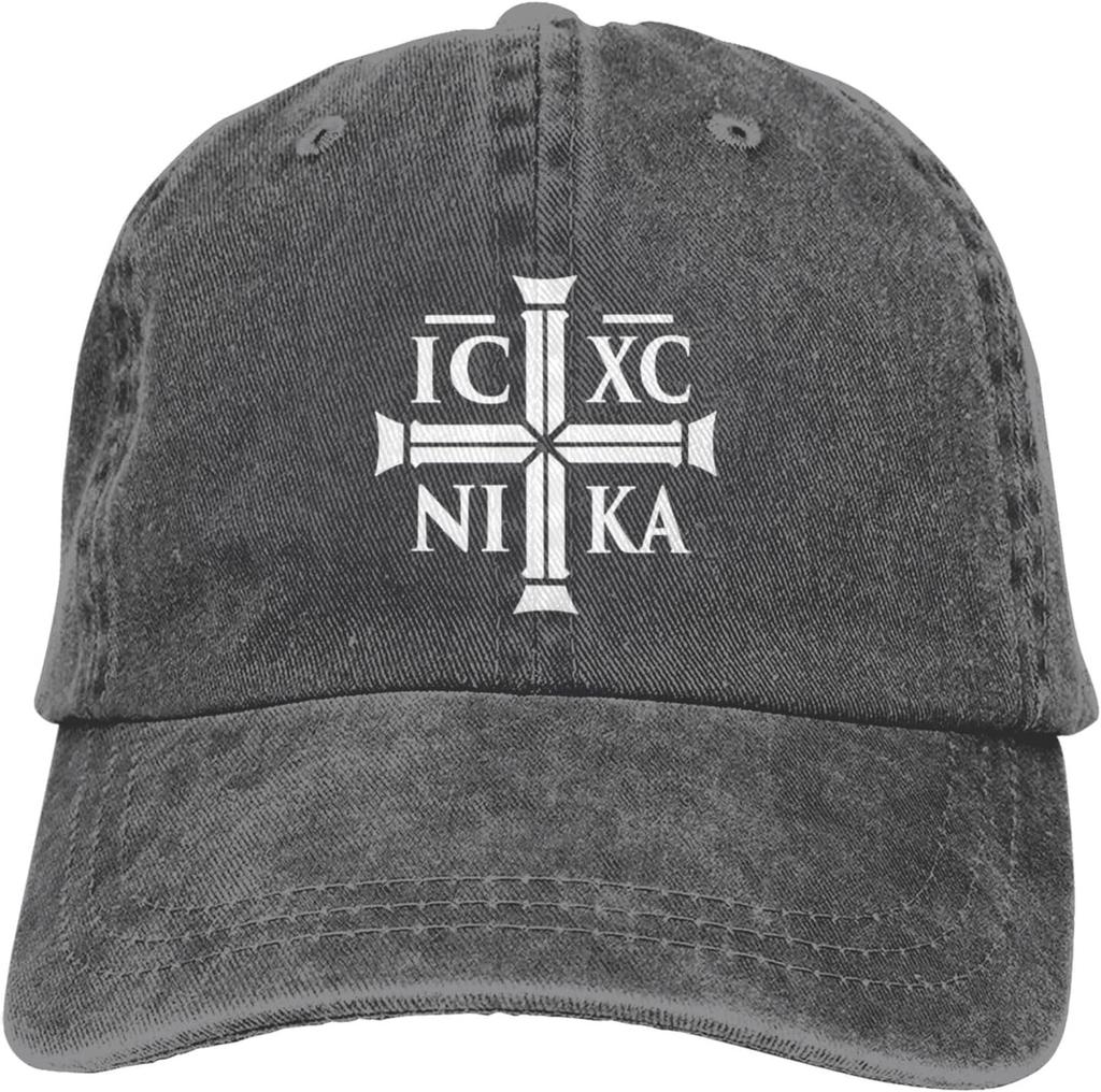 IC XC NIKA Eastern Orthodox Cross Christian Baseball Cap Adjustable Cotton Dad Hat Casual