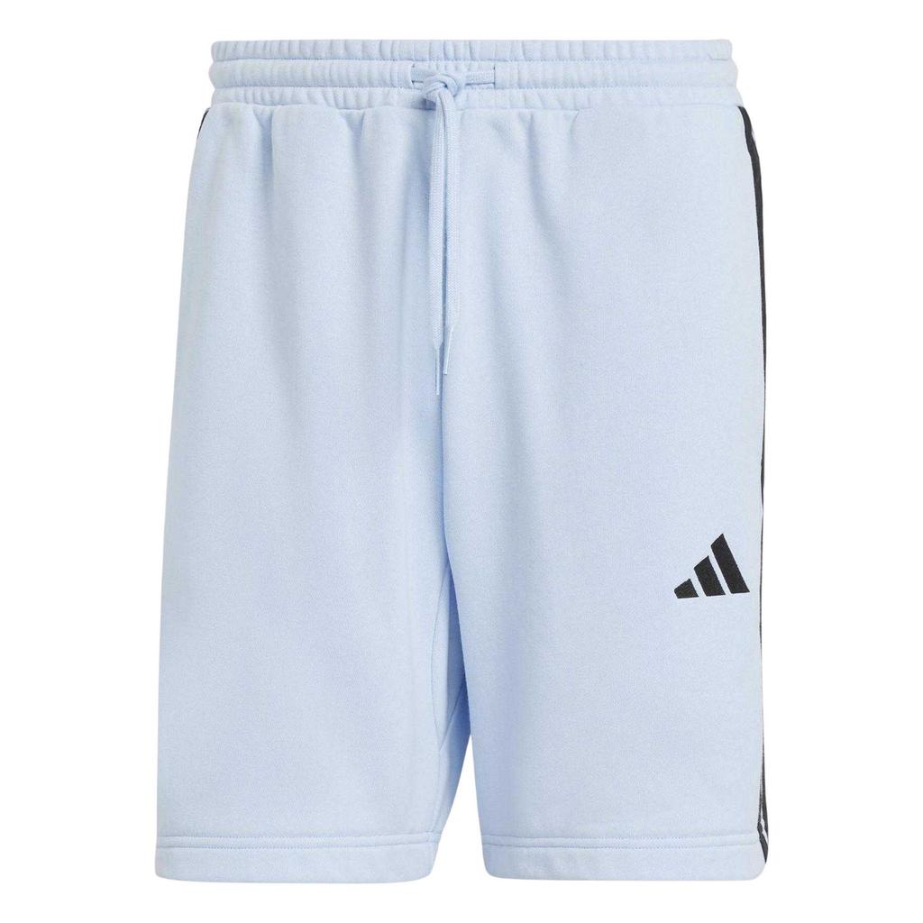 Adidas Mens Fleece 3 Stripes Shorts