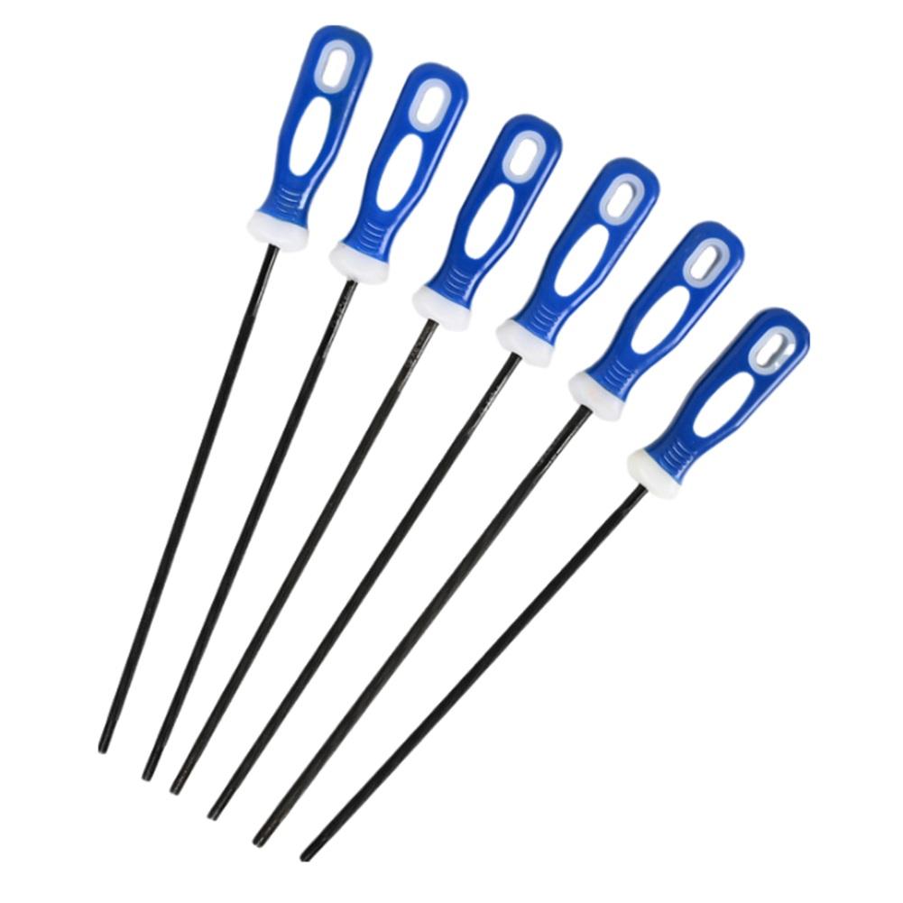 1/3 Stück Kettensägen Rundfeilen Kette Rundstahl Schärfer Geeignet für Kleine 325 & Große 3/8 Benzinsäge Zum Schärfen 4,0/4,8/5,5mm