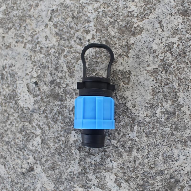 12Pcs 1/4 Inch Irrigation Tape Connectors For Agricultural Greenhouses, Suitable For Micro-Spray And Drip Irrigation, Compatible With Drip Tape With 12Pcs end caps