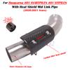Für Husqvarna 401 SVARTPILEN 401 VITPILEN 125 250 2018 19 20 2021 Motorrad Auspuff Escape System Modifizierter Schalldämpfer Mittelrohr
