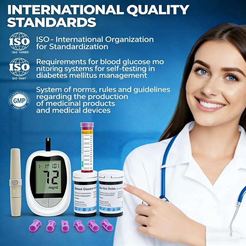 Glucometer for Seniors – Simple, No Coding, High Accuracy, Easy to Use at Home