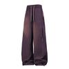 Women's Pants, American Straight Leg Work Pants, Loose Paratrooper Pants, Hong Kong Style Functional Casual Pants