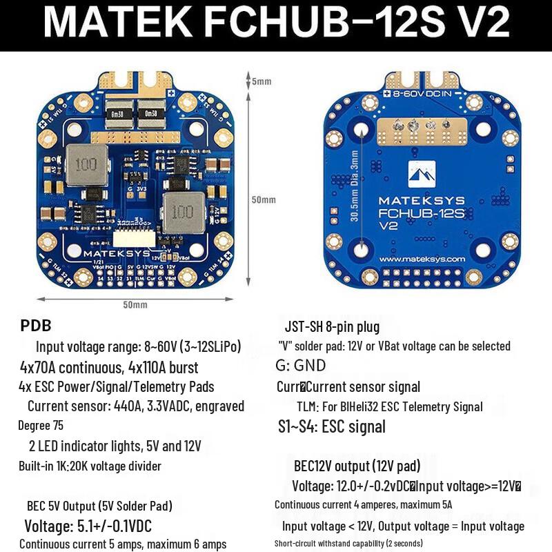 MATEK FPV Power Distribution Board