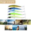 5pcs Minnow Fishing Lures Floating Hard Baits Artificial Baits Wobbler Crankbait Swimbait Fishing Tackle Lure