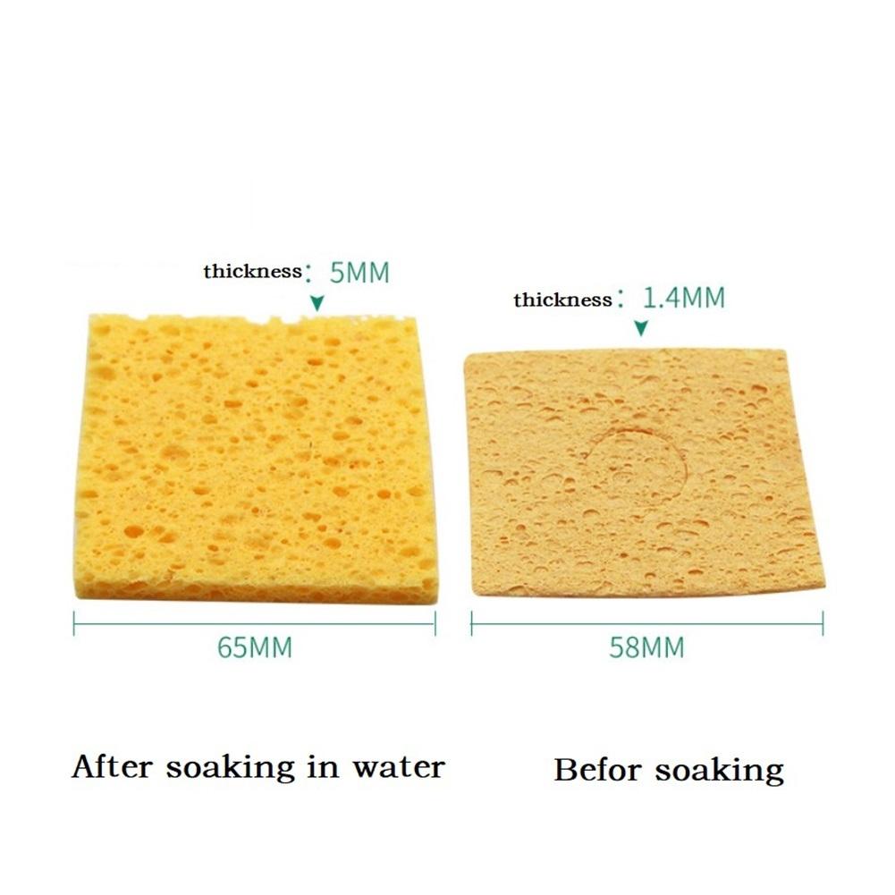10 szt. Odporna na wysokie temperatury gąbka do czyszczenia zastępcza akcesoria spawalnicze