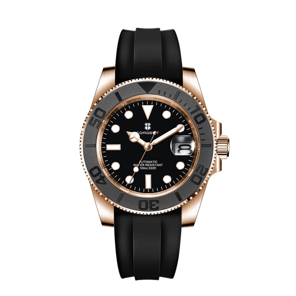 COREGEUT 40mm Men`s Automatic Dive Watch