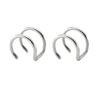 Titanium Steel Multi-Purpose Lip Clip Ear Clip Earrings For Men Women Unisex Punk Cool Hip-Hop Non-Piercing Jewelry
