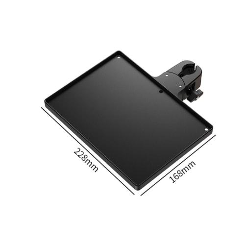 Kioware Universal Microphone Stand Tray, Multifunctional Card Holder, Music Stand Tray, Clip-on Microphone Stand Tray, Sheet Music, Microphone, Access