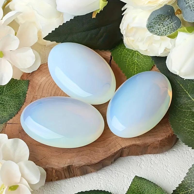 Opal Kristall Handflächen-Massagestein für Spa und ätherische Öl-Therapie
