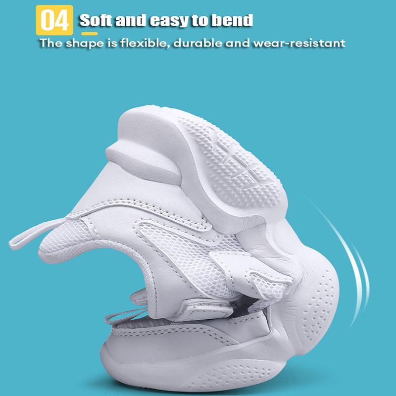 Kids Breathable Mesh Sneakers Lightweight Sport Shoes for Boys Girls Comfortable Running Walking Shoes for Children Outdoor Play