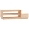  Coffee Table, 120x50x40.5 Cm, Solid Pine Wood