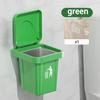 Wall-Mounted Ashtray Stylish Stainless Steel Trash Can Shaped Toilet AshTray No Drilling Required for Hotel Home Decor Ashtray