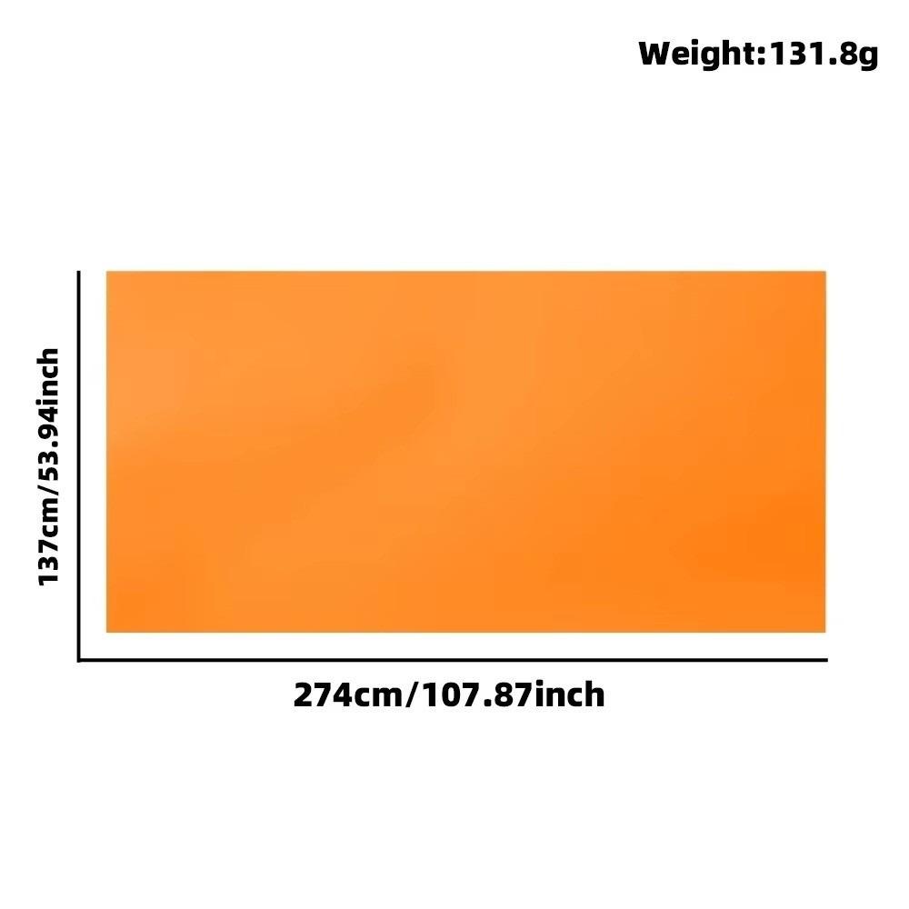 Thickened Fluorescent Tablecloth Solid Color Macaron Table Cover Disposable Tablecloth Bar Decor