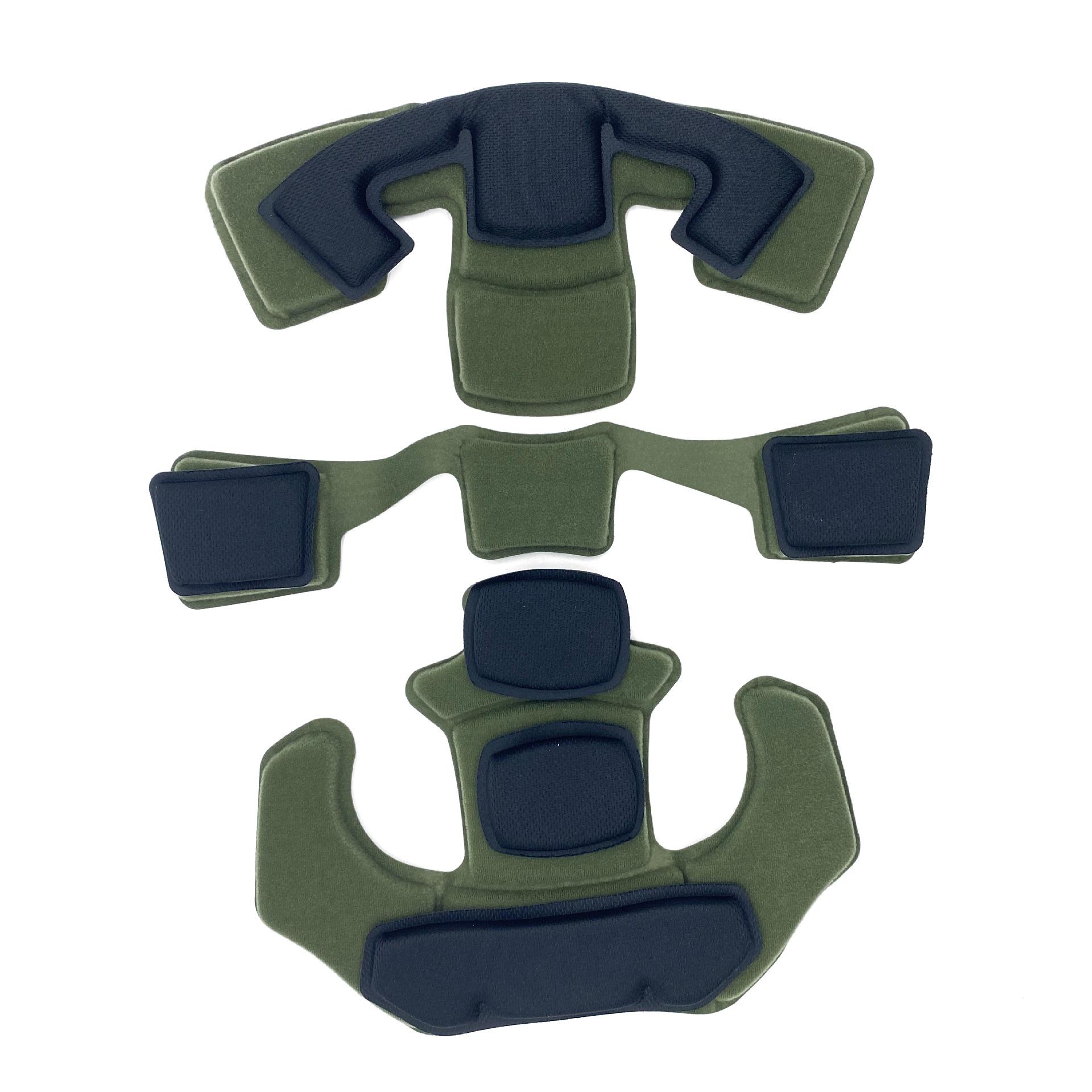 

Набір внутрішніх прокладок для тактичного шолома Зручний страйкбольний стрілянин Спортивний шолом Memory Вкладиші EVA Пейнтбол CS Аксесуари для шолома