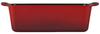 Le Creuset 23cm Cherry Red Loaf Pan, Cake Pan, Bread, Terrine Pan, Cast Iron, Enamel, Gas, Induction, and Oven Safe [Official Japanese Product]