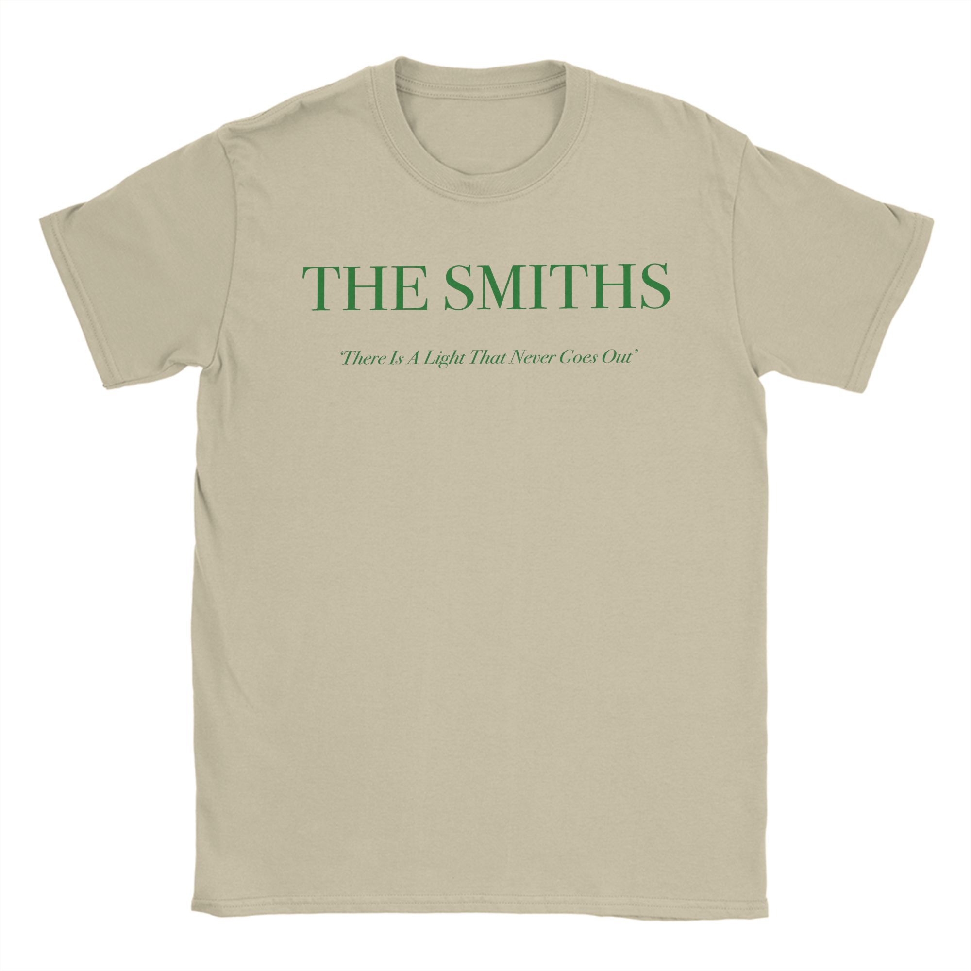 GUOYAN TOP The Smiths There Is A Light That Never Goes Out T-shirts Heren Morrissey Tour 2025 Geweldig Katoenen T-shirt Korte Mouwen Kleding 2XL