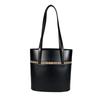 Nova Check Handbag Black Women Used