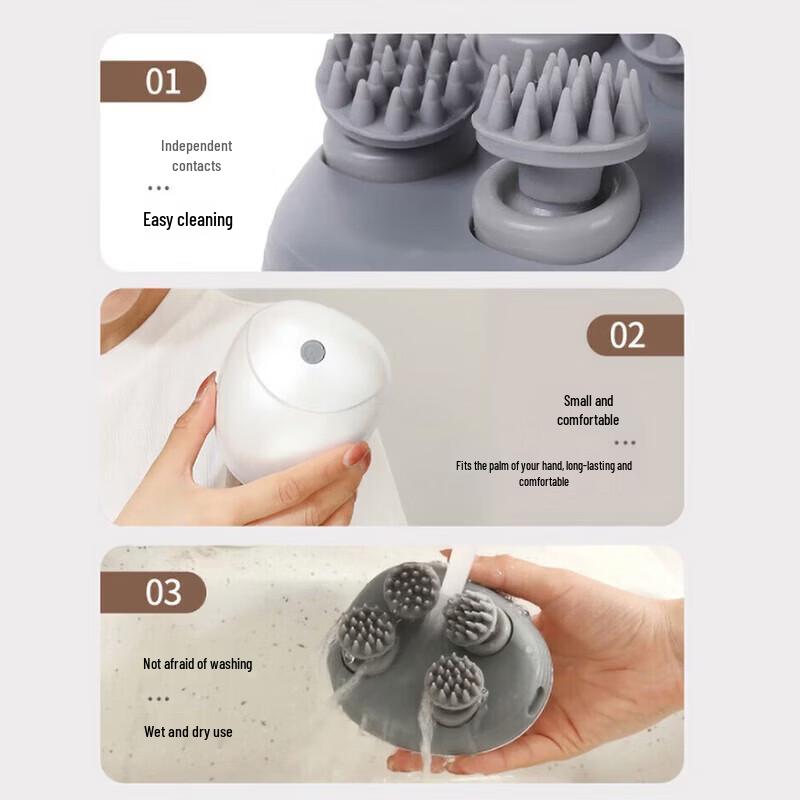 Shangheng Automatic Head and Scalp Massager CN plug (adapter included)