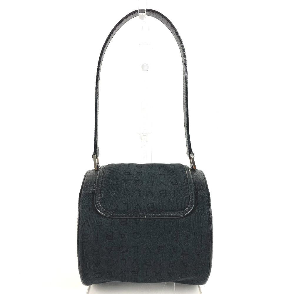 Bvlgari BVLGARI BVLGARI Logo Bag Flap Drum Type Shoulder Bag Hand Bag
