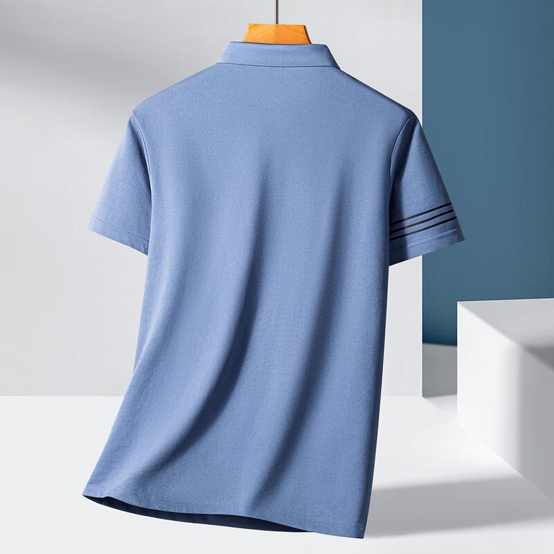 FORTEI Men's Silk-Blend Pique Polo Shirt