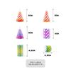 DIY Gift 3D Printing Decompression Spiral Funny Three-dimensional Structure Fingertip Ornament Dual Color Vortex Home Decor