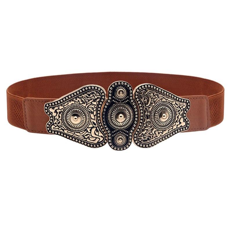 

Женский эластичный эластичный пояс с широкой талией, известный бренд, повседневный модный женский ремень на ремне для женщин, однотонный ремень LB2320 Fits waist 65-95cm