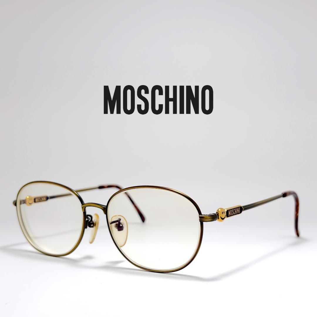 Used MOSCHINO 90s smile motif vintage frame