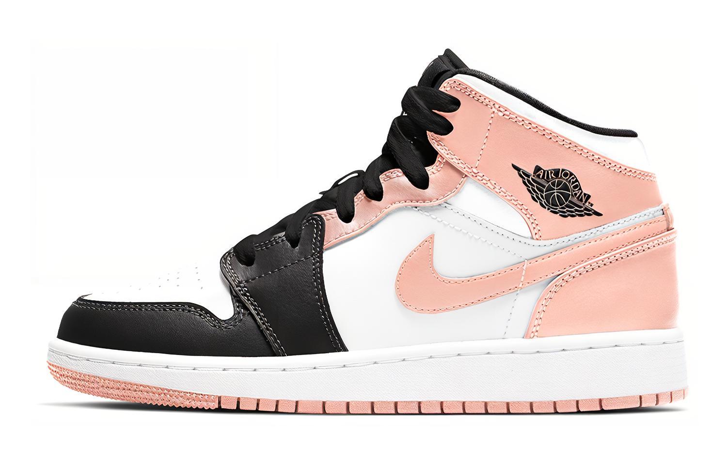 Jordan 1 Mid GS Crimson Tint 554725-133 39